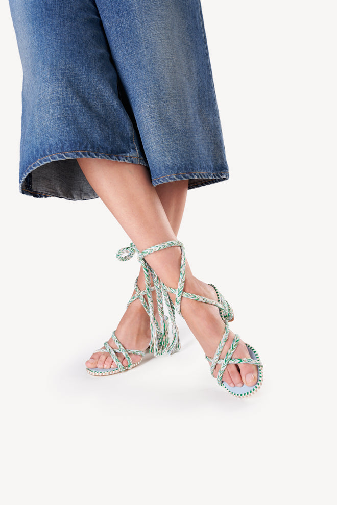ISABEL New Color - Strappy Cotton Sandals